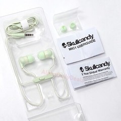 NEW Skullcandy Ink’d+ Wired Android Earbuds with Mic 3.5mm Green Sage Pastel