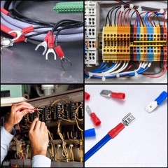 300Pcs Mixed Insulated Solderless Crimp Electrical Wire Connectors Terminals Kit