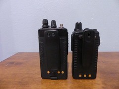 Lot 2 Yaesu FT-65 Dual Band & FT-60 FM Handheld Transceiver w/ NC-88B AC Adapter