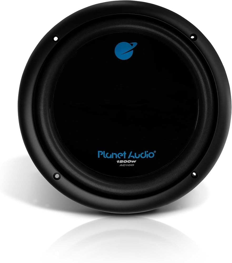 Planet Audio AC10D 10in Dual Voice Coil 1500W RMS Car Subwoofer