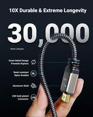 10K 8K HDMI Cable 2.1 48Gbps 8K@60hz 4K@120Hz Certified Dynamic HDR10+ eARC Lot