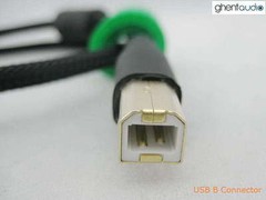 U04 (0.5m 1.5ft)—USB(A to B) Belden Shielded Twisted Pair HiFi DAC Audio Cable
