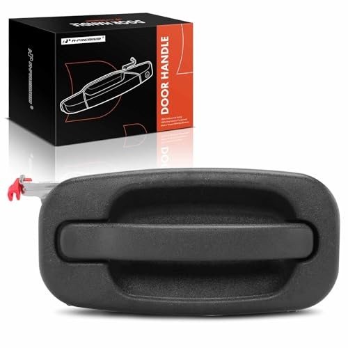 – Passenger Side Exterior Door Handle – Compatible Rear Right Textured Black