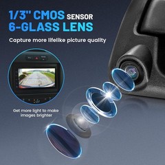 EWAY Tailgate Handle Reverse Backup Camera Replacement for Ford F150 2004-201…