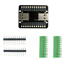 USB 3.1 TypeC Female to Female Pass Through Adapter Breakout Board 24 Pin