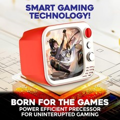 Streetstylezwear Tiny Arcade Tv 3.5 Mini – Two Player Playable Tv W/ Real