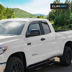 in-Channel Incredibly Durable Rain Guards for Toyota Tundra For Tundra 07-21