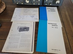 YAESU FT-101ZD & FV-101Z Amateur Ham Radio Transceiver & External VFO + Manuals