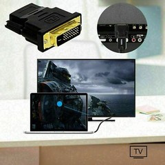 DVI-D 24+1 Pin male Adapter Monitor Cable Connector Converter