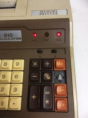 Vintage Bohsei 810 Electronic Calculator Desktop Memory Printer – Works – RARE