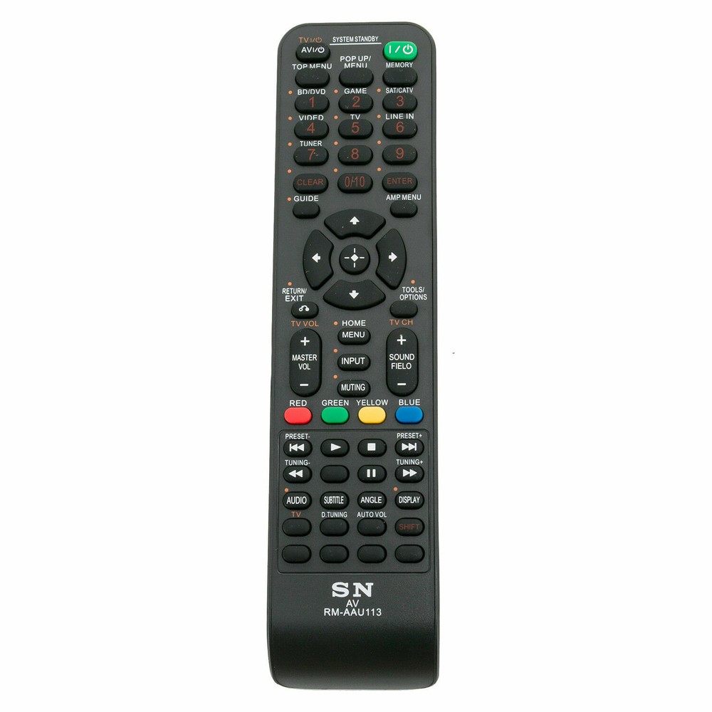 RM-AAU113 Replace Remote for Sony AV System HT-CT550W HT-CT550 HT-SS380 HTCT550W