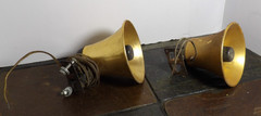 Pair Horn Speakers, Untested