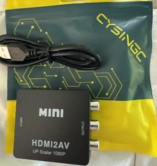 HDMI2AV Mini Converter HDMI To AV Adapter HDMI To RCA 1080P HD Video Audio Box