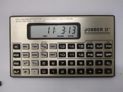 Jobber II 2 Calculator Feet-Inches-Sixteenths Engineering Calculator Works Rare