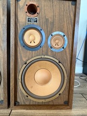 VINTAGE Pioneer Sonic Bass Reflector Speaker. 23x13x10 Read Description