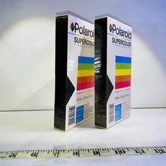 Polaroid Supercolor T-120 VHS Lot Of 2 Video Cassette Tapes 6 hours New Sealed