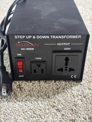 Simran AC-500W 110V 220V Power Source Voltage Converter Up-Down Transformer