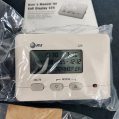 VTG AT&T 1998 Caller ID Call Display #325 New Open Box *Untested