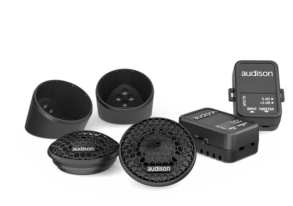 Audison AP 1 Prima 1″ (25mm) 150w Tweeter + 3.5kHz Highpass Crossover Pair AP1
