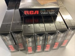 8 New RCA T-120 VHS Up To 6 Hours Hi-Fi Stereo Video Recordable Tape VCR