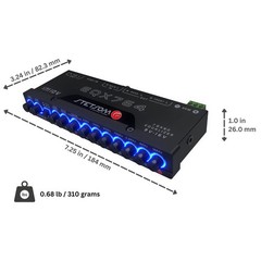 Stetsom EQX764 – 7 Band EQ Equalizer + Same Day Shipping from USA!