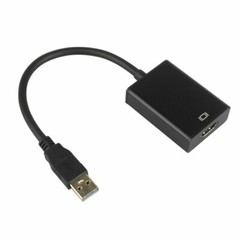 HD 1080P USB 3.0 to HDMI Video Cable Adapter For PC Laptop HDTV LCD TV Converter