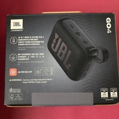 JBL Harman Go 4 Go4 Portable Bluetooth Speaker – Black – V5.3 – New in Box