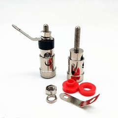5 PAIRS Speaker Audio AMP Terminal Binding Post Spring Loaded Type Nickel plated