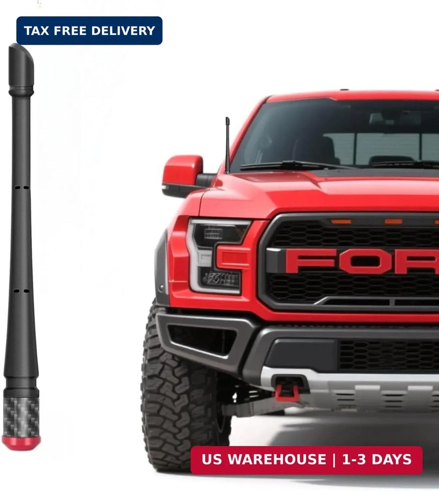 7IN Short Antenna for Ford F150 2009-2026,2017-2026 F250 F350 Super Duty & Bronc