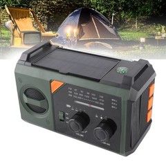 Emergency Radio AM FM WB 30000mAh Battery Solar Panel Radio For Household Use