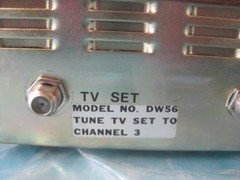 AWESOME VINTAGE DIAMOND CABLE ELECTRONICS TV/CABLE CONVERTER WOOD GRAIN NEW NOS