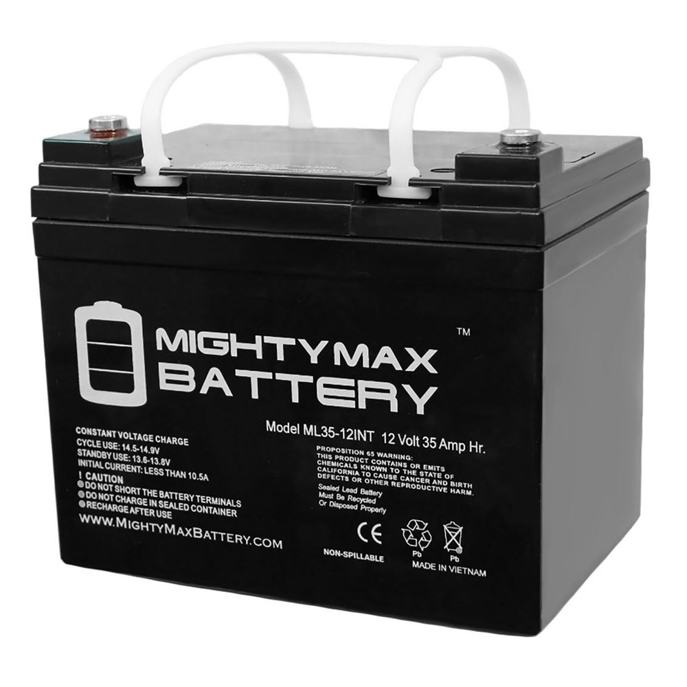 Mighty Max 12V 35AH INT Replacement Battery for Xtreme Deep Cycle