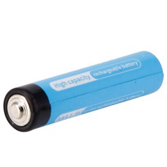 4PCS 1.5V AA AAA Li-ion Lithium ion Rechargeable Batteries 1100 / 3400mwh + Case