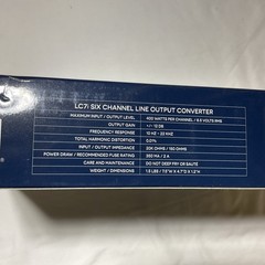Audio control LC7i 6-Channel Active Line Output Converter AccuBASS Car Audio G1