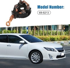 Starter Motor Brush Holder Assembly for 2002-2009 Model, Metal Plastic Black