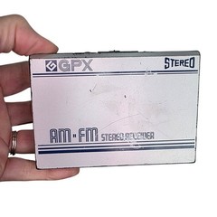 Vintage GPX AM FM Stereo Receiver Pocket Radio Tested Working Hong Kong