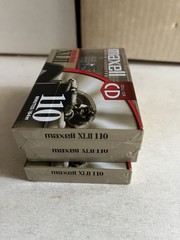 MAXELL XLII 110 High Fidelity Blank Audio Cassette Tapes Lot of 3 NEW SEALED