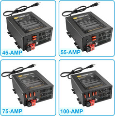 RV Converter | Multiple Capacities | Power Converter with Built-In 4 Stage Smart