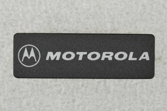 Motorola Radio Nameplate Label Sticker Replacement 3305214Q01