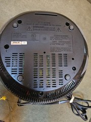 Sony Psyc CD-R/RW Playback Clock Radio Model ICF-CD832