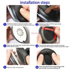 2x Replacement Ear Pads Cushion For Beats Studio Pro Wireless Headphones Earpads