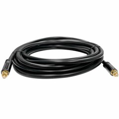 15 Ft Optical Digital Audio Fiber Optic Toslink Male Cable for Gaming & HD Audio