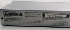 Panasonic DVD-S27 DVD CD Player WMA/MP3/JPG with Cables Tested Working No Remote