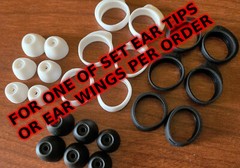 OEM Original Silicone 1 Set Ear Tips or 1 Set Ear Wings For Galaxy Buds or Buds+