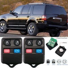 For Ford Replacement Alarm Remote Keyless Entry Control Key FOB Clicker 4 Button