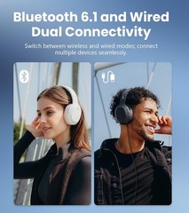 Experience Hi-Res Audio with W820NB Plus Gen 2 – Active Noise Cancellation, Navy