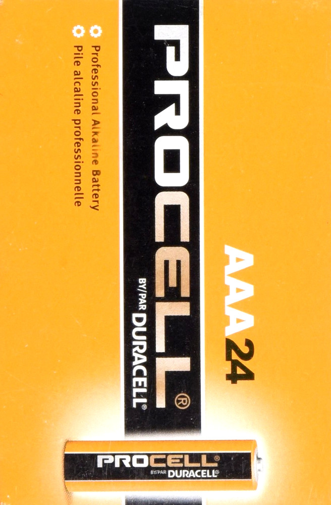 Duracell Professional AAA Alkaline Battery (PC2400) 24 PACK