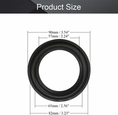 3.5inch Durable Foam Speaker Edge Replacement Kit for Enhanced Sound Quality