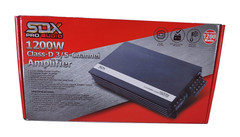 SDX Audio 3 / 5-Channel 1200W Class-D Digital MOSFET Car Amplifier