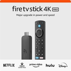 New 2023 Amazon Fire TV Stick 4K Max 2nd Gen 16GB, Ambient Experience, Wi-Fi 6E